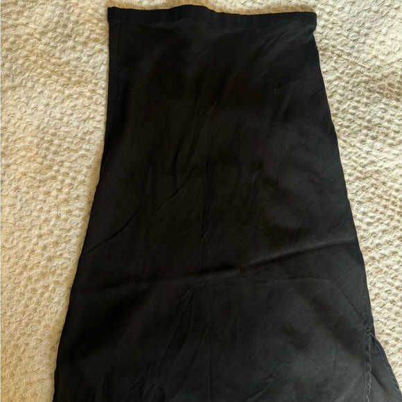 Anine Bing Classic Black Pencil Skirt - Picture 1 of 2